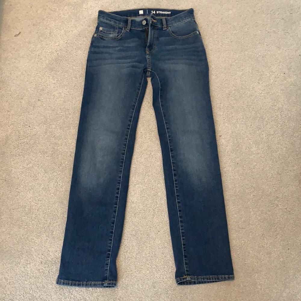 NEW! GAP Boys Jeans - Straight size 14